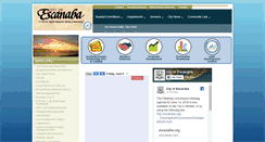 Desktop Screenshot of escanaba.org